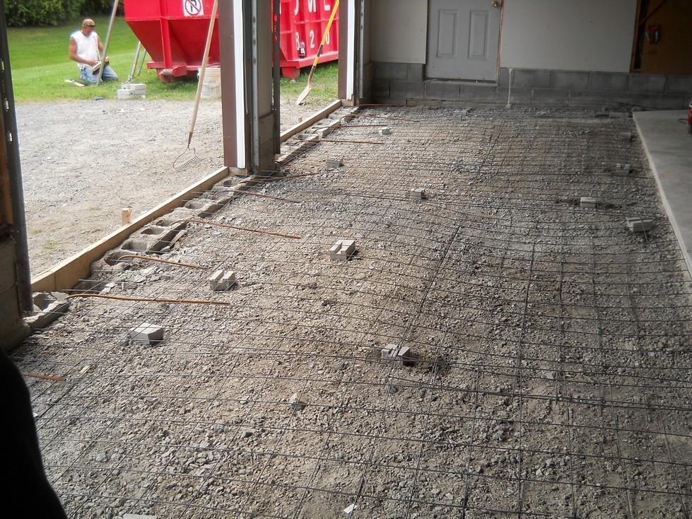 Repair Pitted Concrete Garage Floor