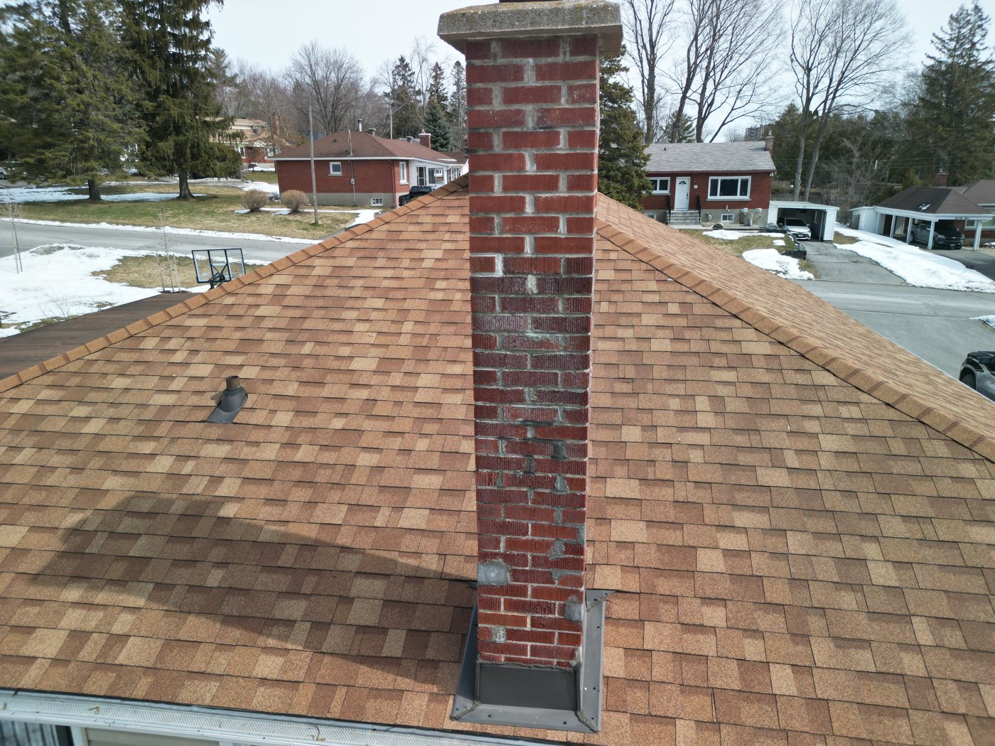 Chimney repair and new cap, Ottawa