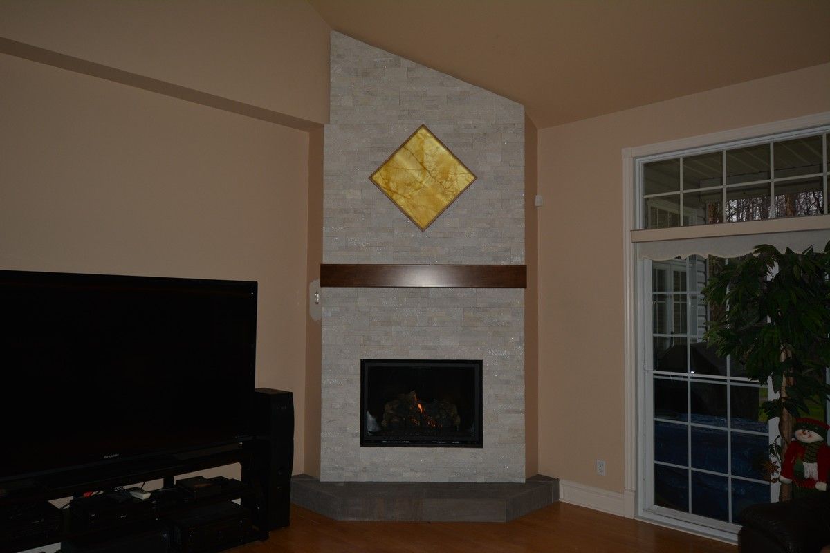 Natural stone wall Ottawa