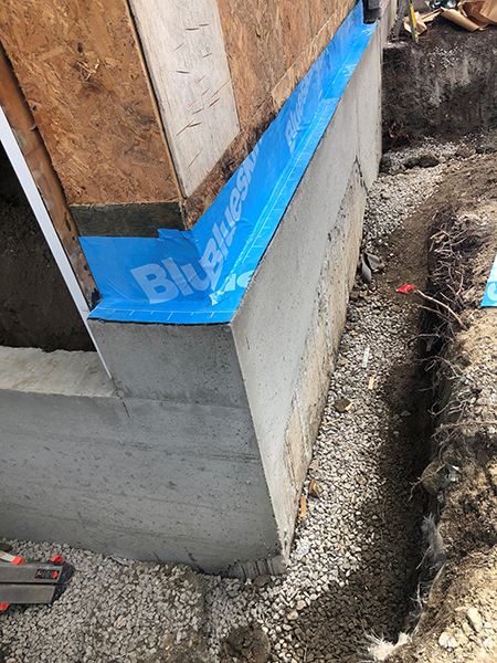 Foundation waterproofing Ottawa - project 6