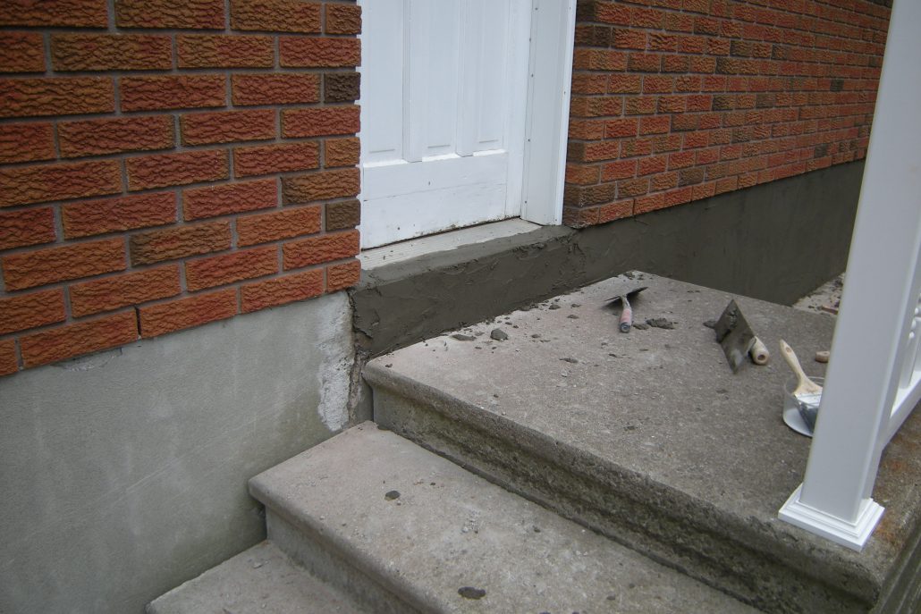 Foundation parging Ottawa - project 2