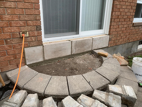 Spalling brick repair Ottawa - project 22