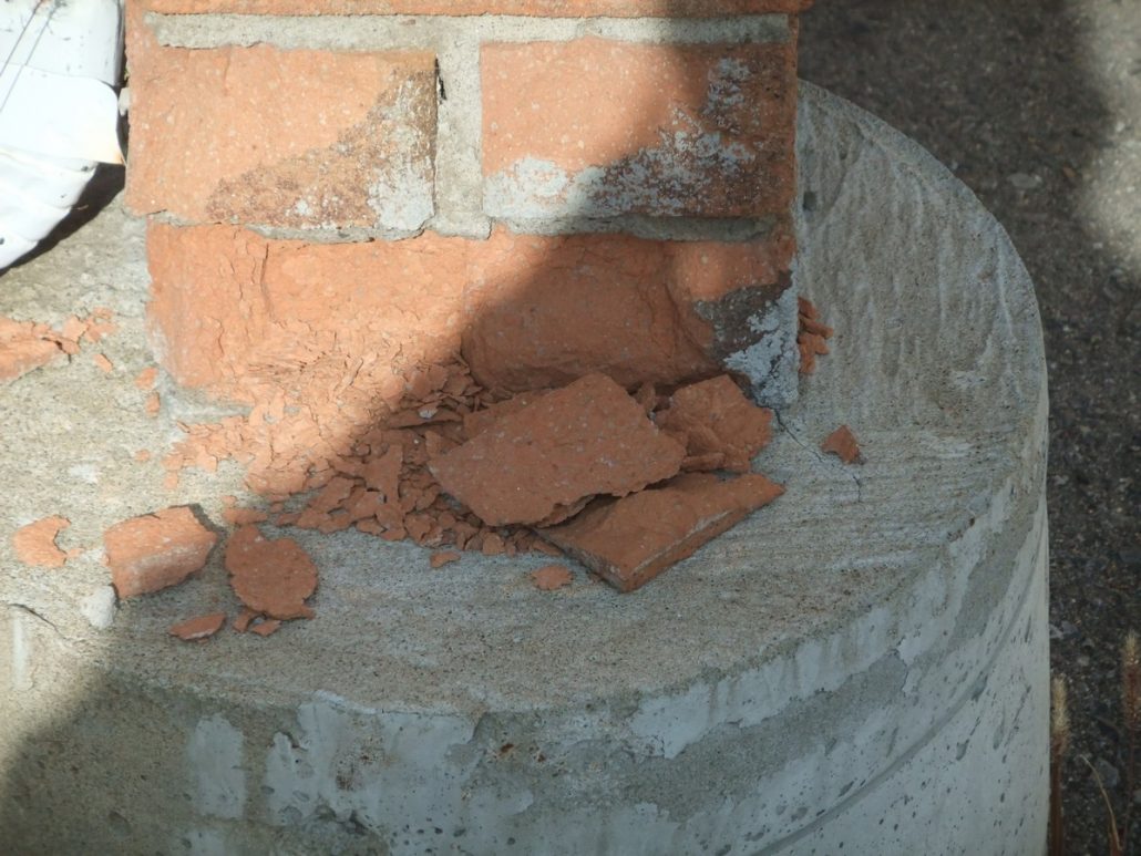 Spalling brick repair Ottawa - project 41