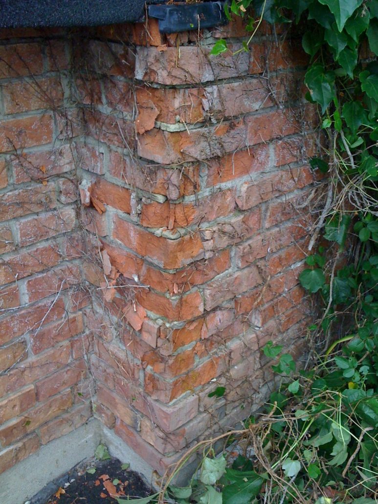 Spalling brick repair Ottawa - project 45