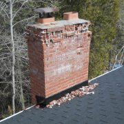 Chimney-damage-caused-by-not-having-a-proper-concrete-chimney-cap-with-drip-edge