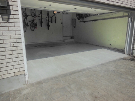 Concrete Garage Floor Repair And, How To Level Floor Under Garage Door