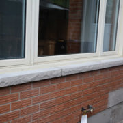 window sill & Brick wall