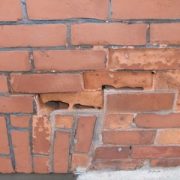 Bricks damaged 15
