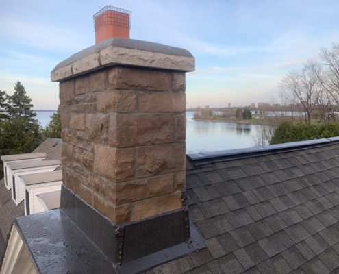 Chimney at Top